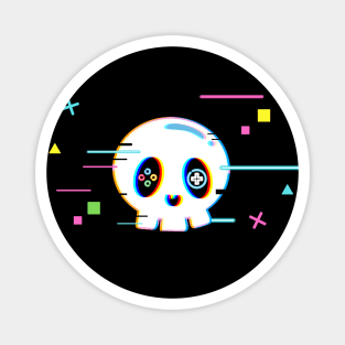 Gamer Skull Magnet